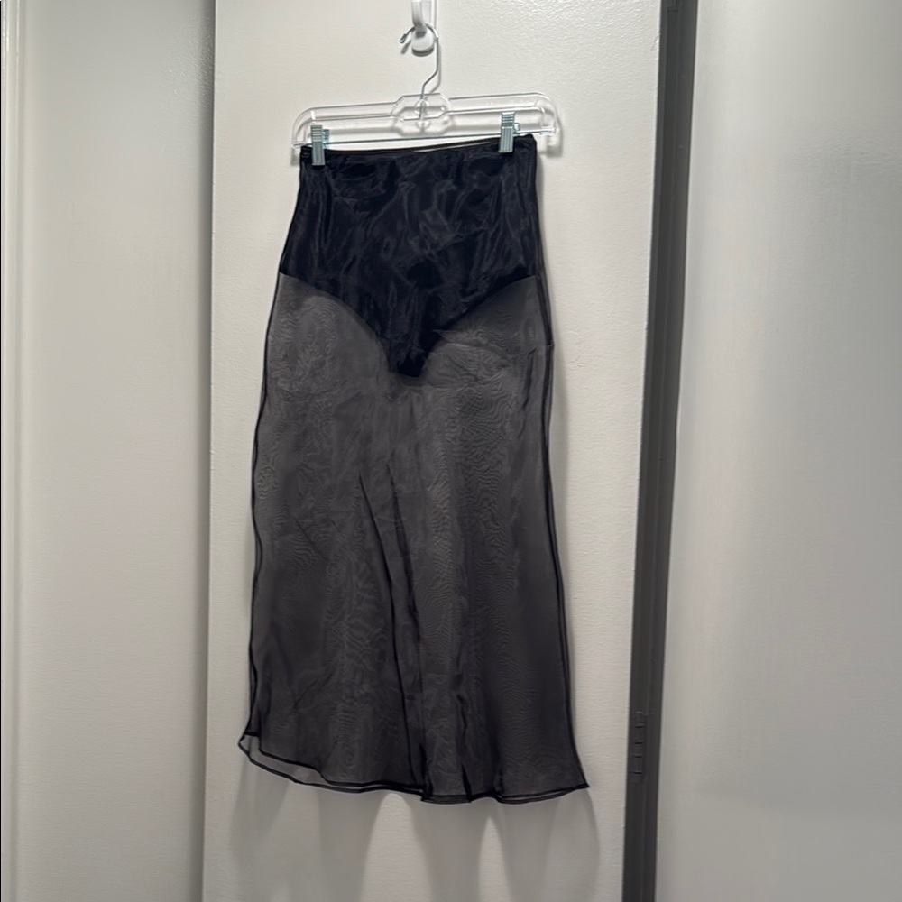 Mango sheer skirt